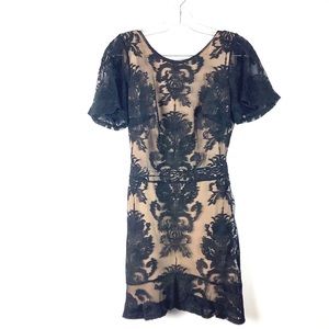 For love & lemons - lace cutout back dress